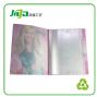 hot sale a4 colorful pp display clear book for office